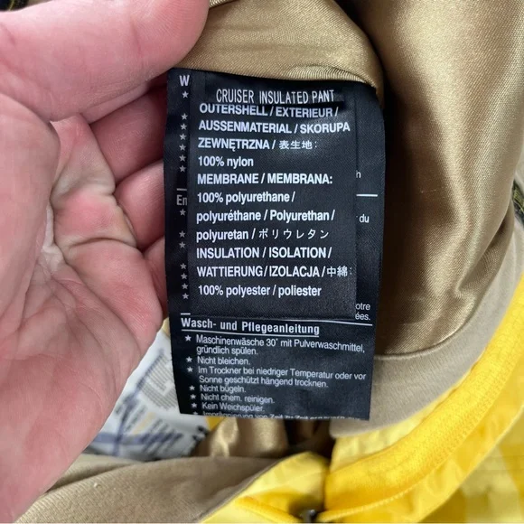 Burton Women’s Ski Snowboard Snow Pants Checkered Size Medium - Picture 9 of 15